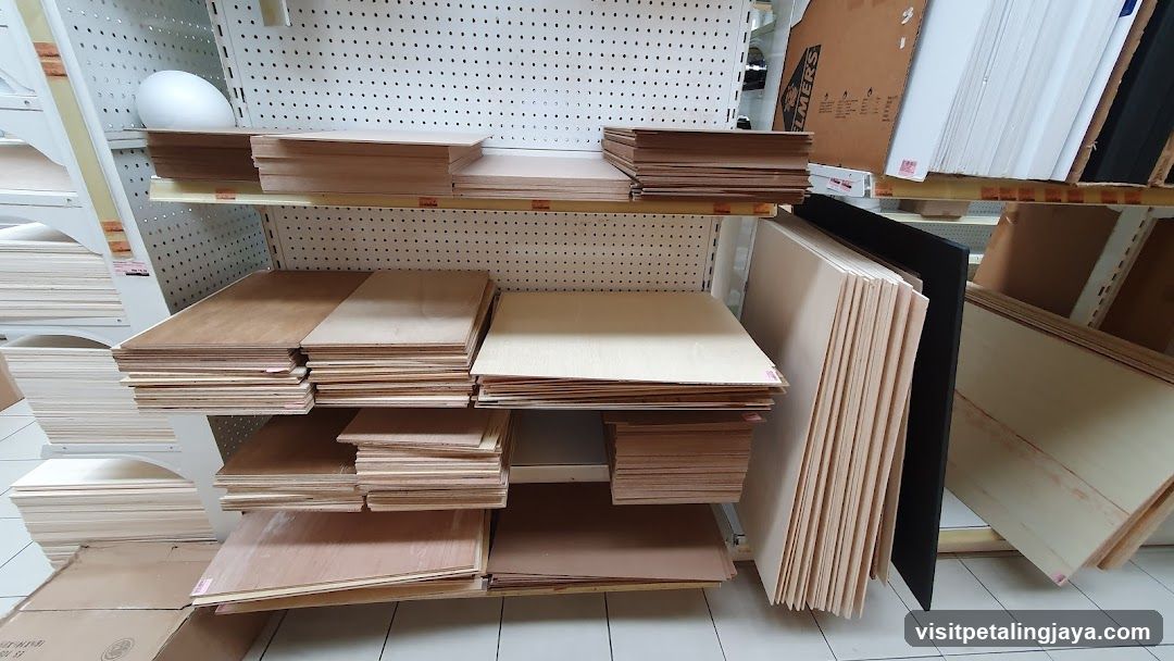 Wooden Sheets Display