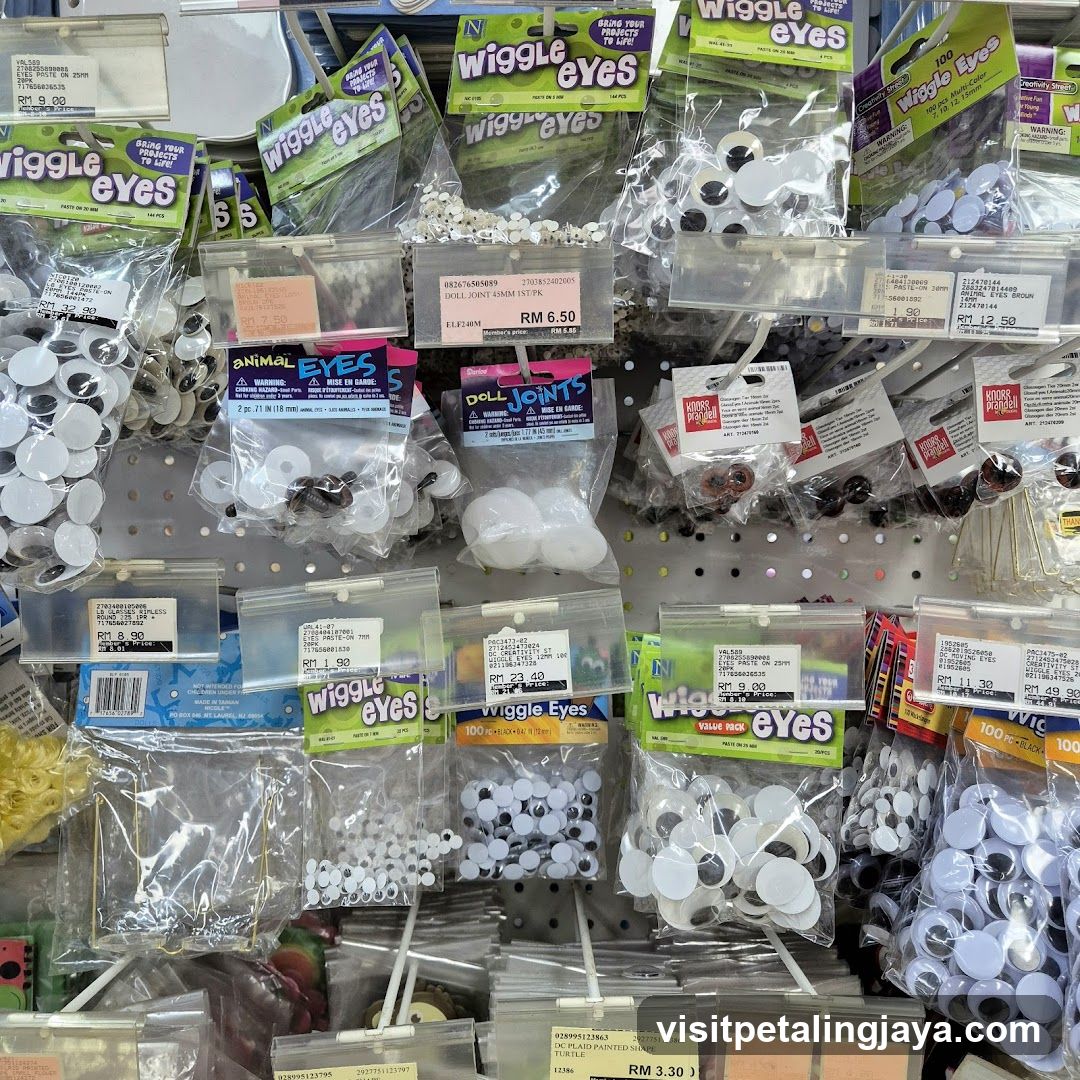 Craft Supplies Display