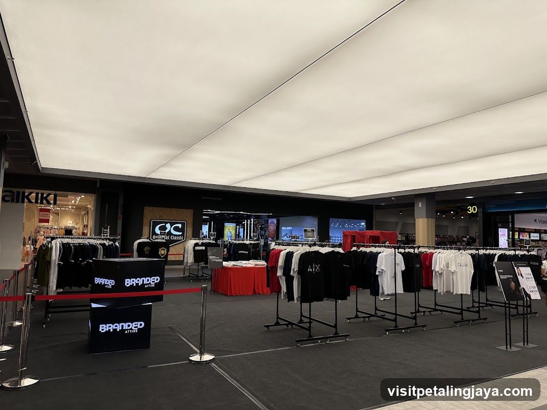 Branded Apparel Display