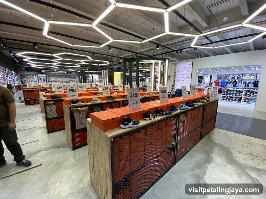 Shoe Store Interior Display