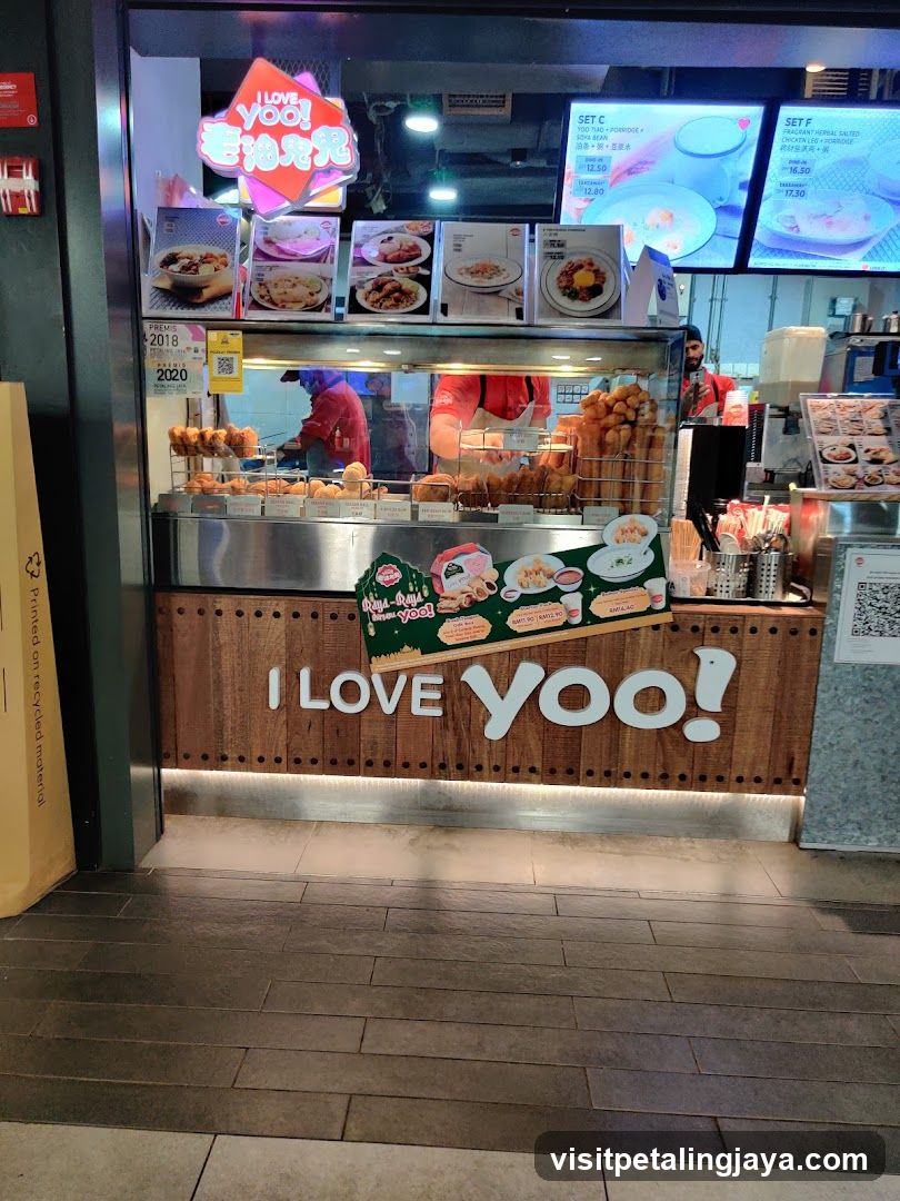 Food Stall Interior View