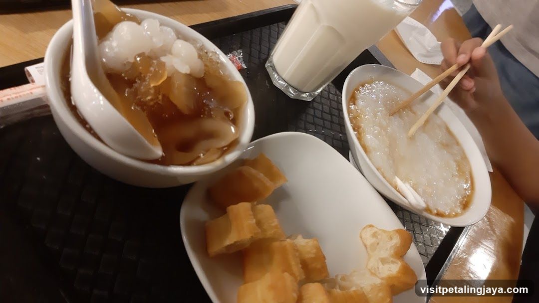 Breakfast Meal with Dessert