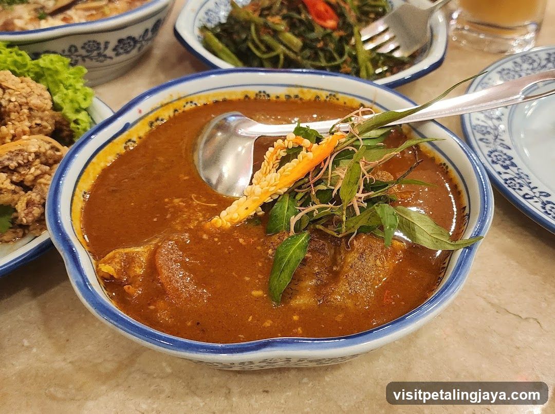 Curry Dish with Garnish