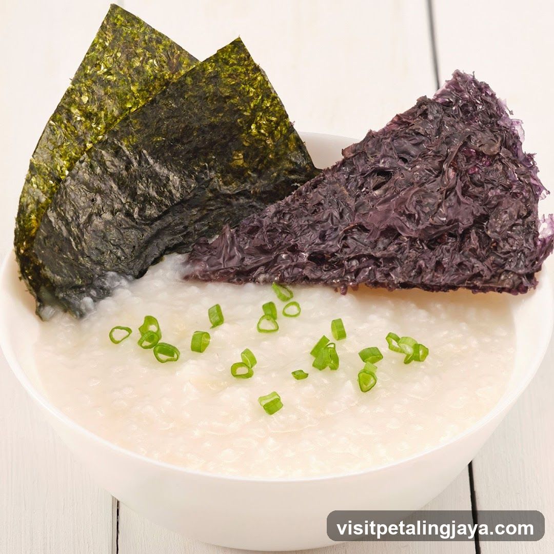 Congee with Nori and Scallions