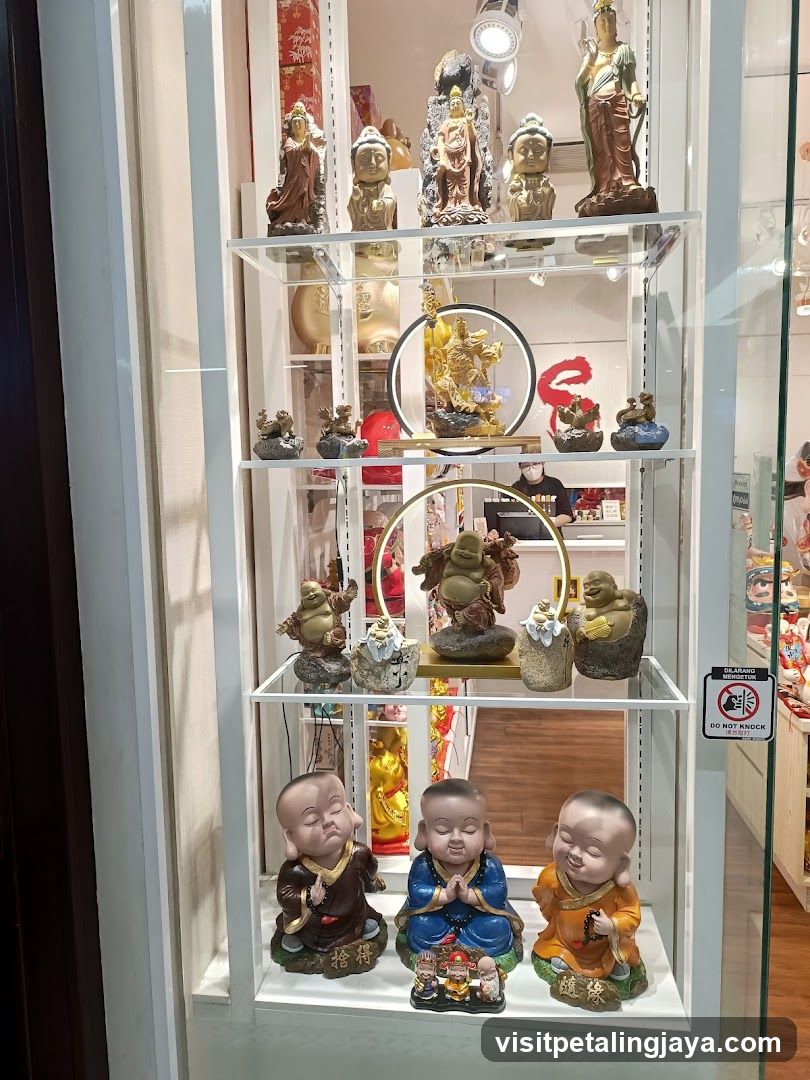 Buddha Statues Display
