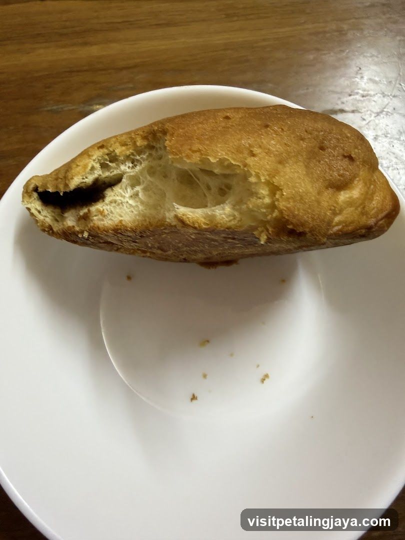Bread on a plate