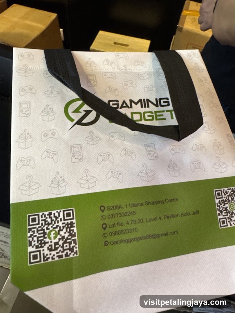 Gaming Budget Shopping Bag