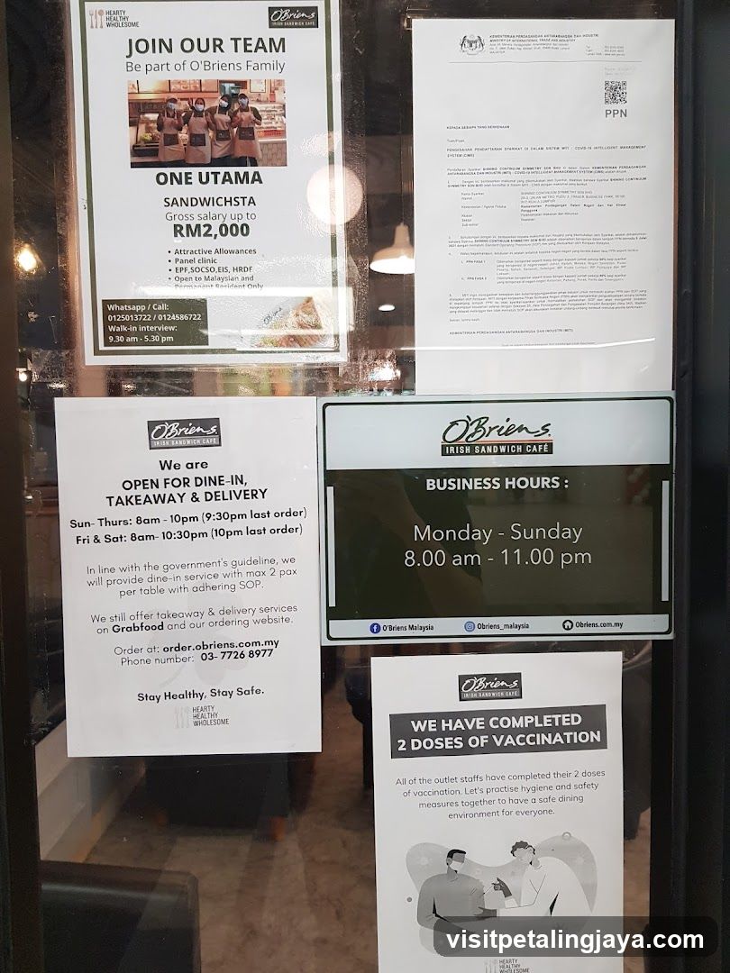 O'Brien's Irish Sandwich Cafe Posters