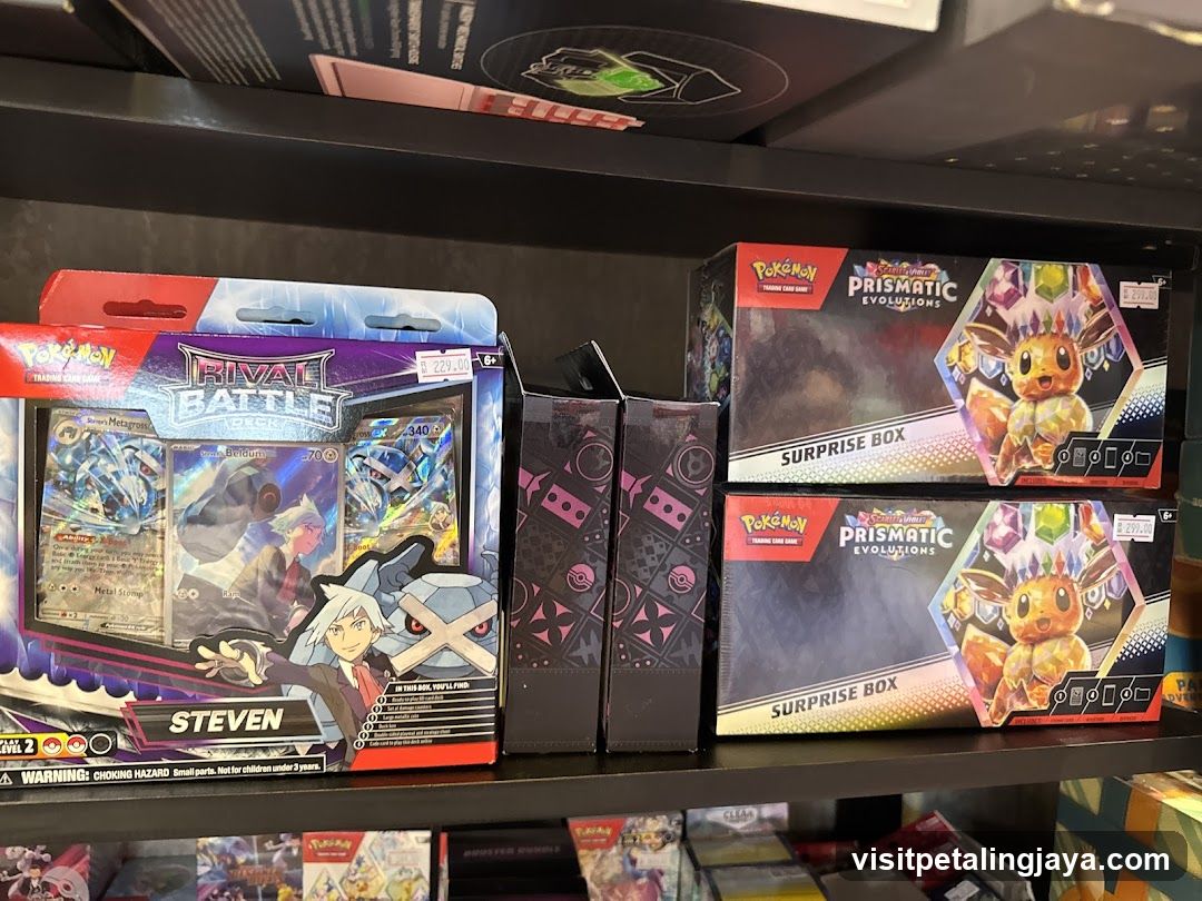 Pokemon Trading Card Game Merchandise Display