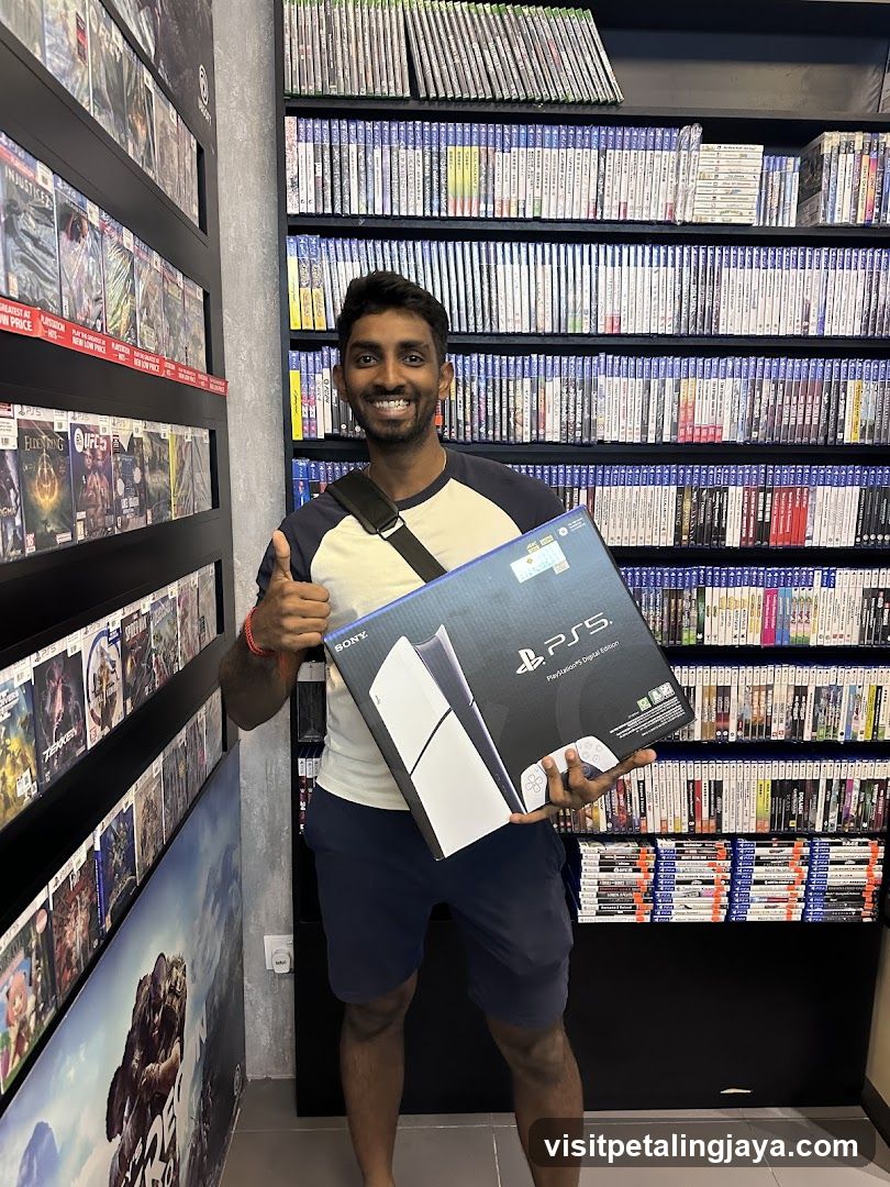 PS5 Console Display in Store