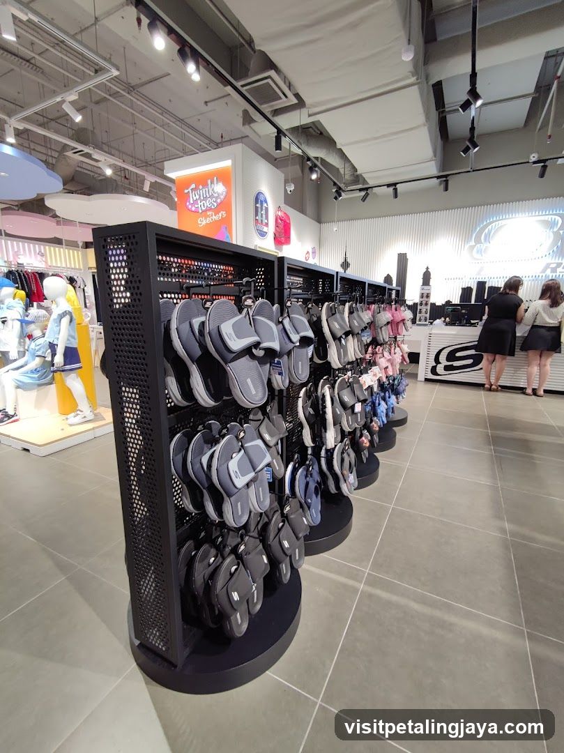 Shoe Store Interior Display