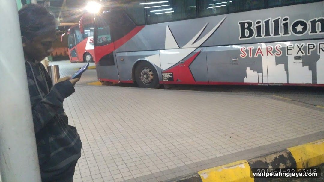 Bus Terminal Scene