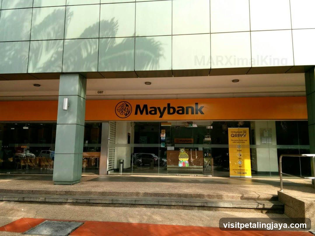 Maybank Branch Entrance