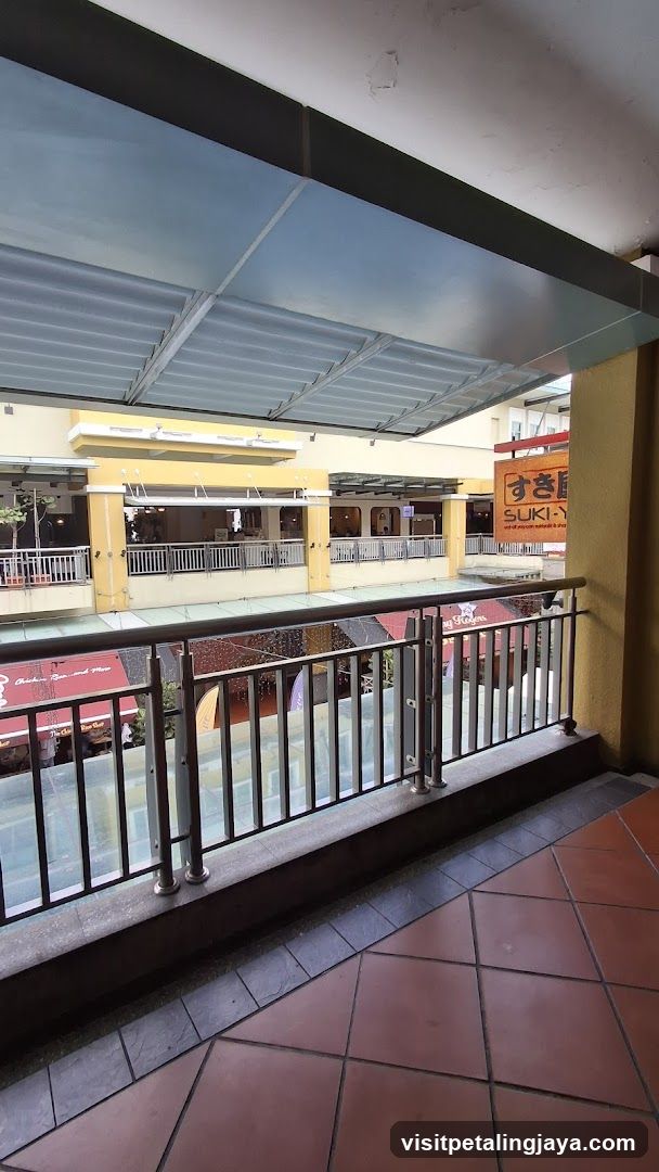 Shopping Center Balcony View