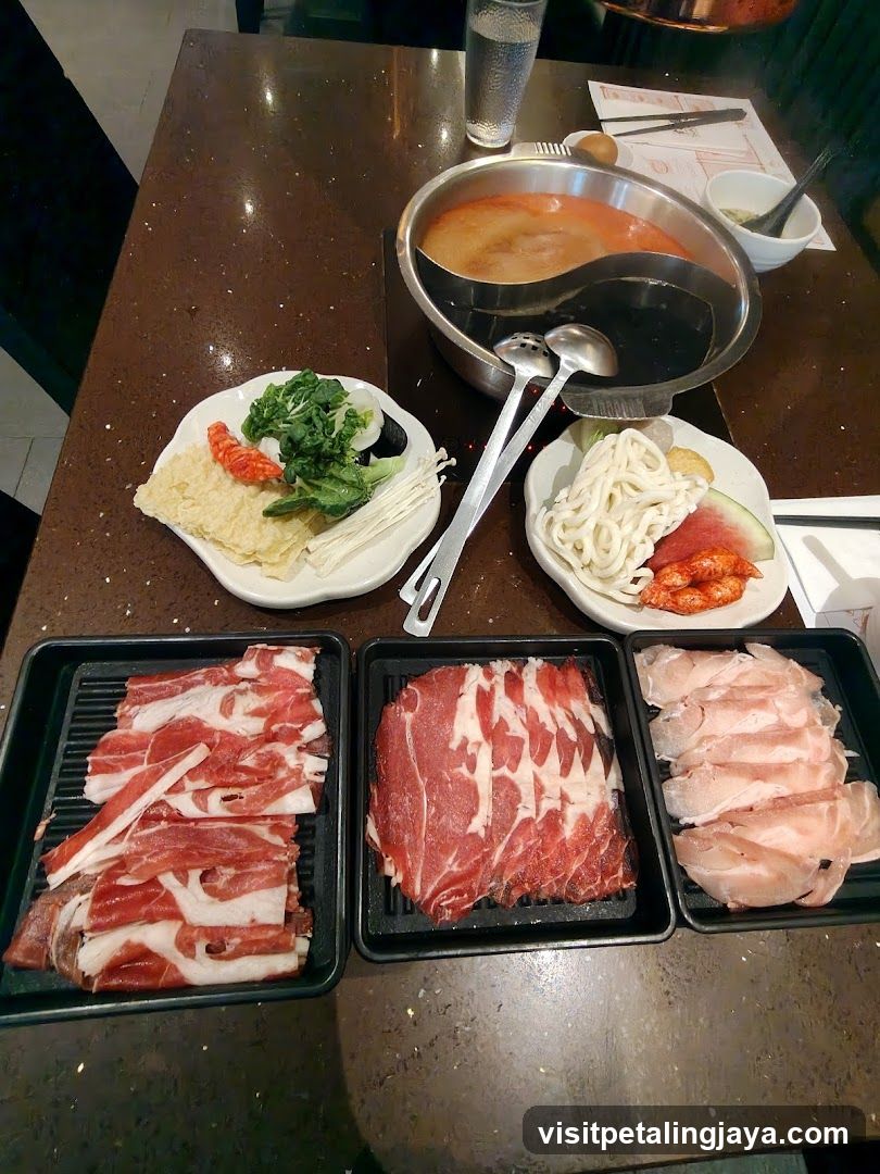 Hot Pot Meal Setup