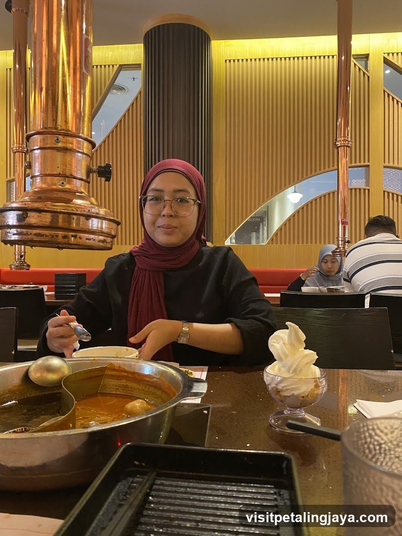 Dining at a Hot Pot Restaurant