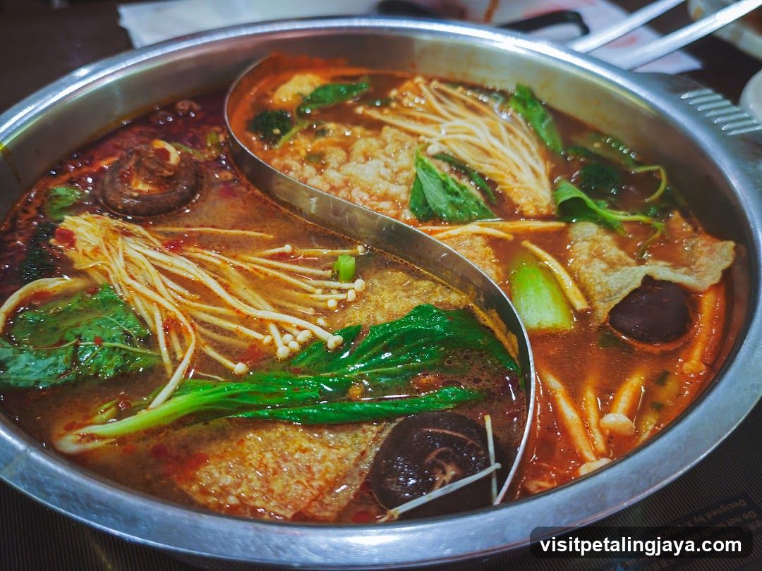 Spicy Hot Pot with Diverse Ingredients