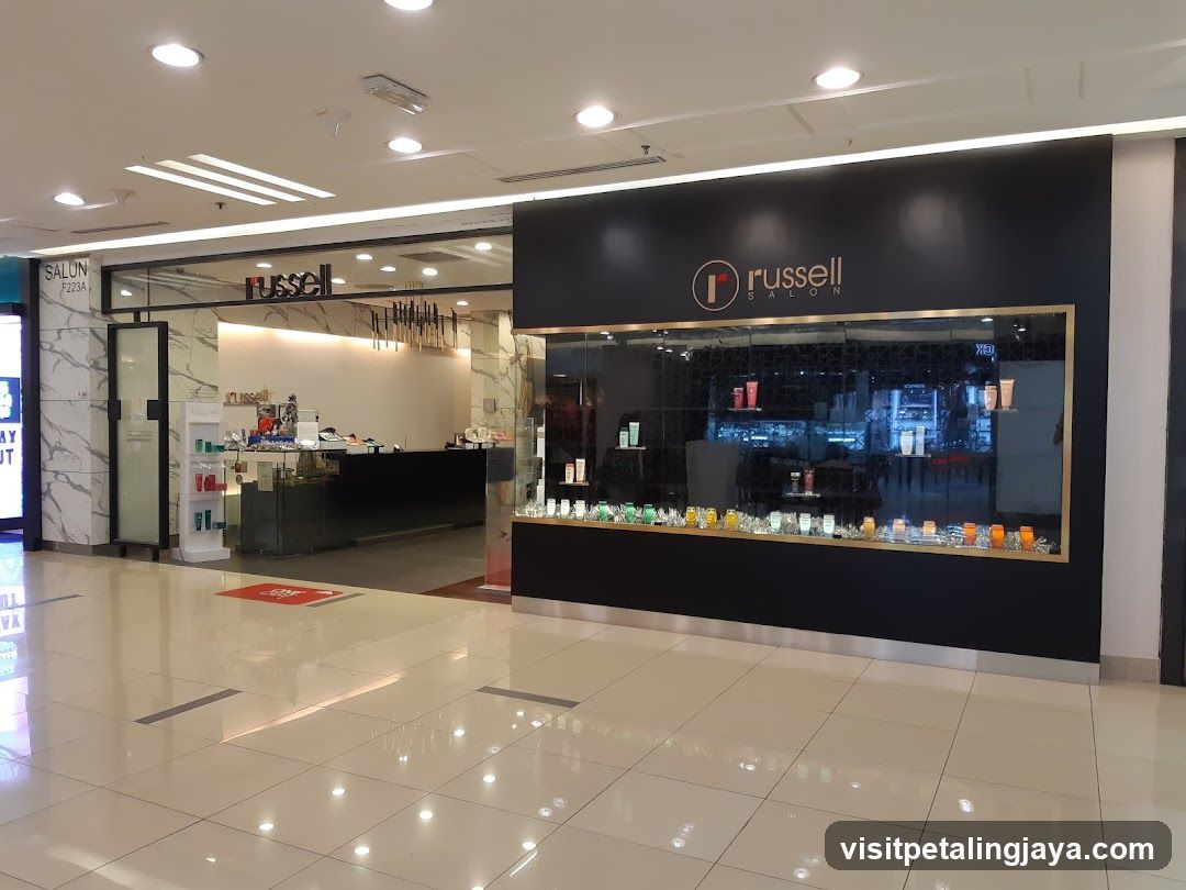 Russell Salon Interior View