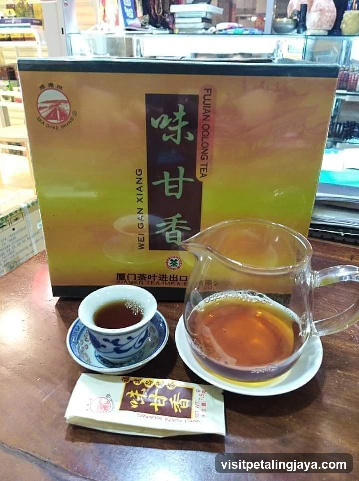 Tea Box and Cup on Table