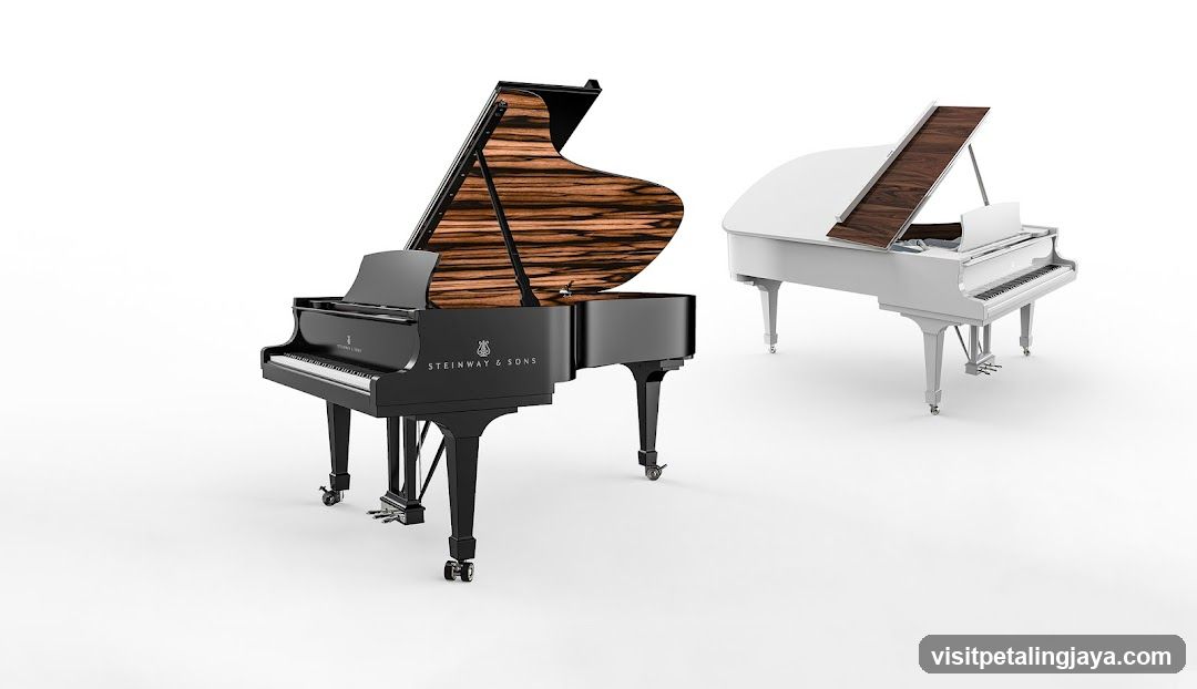 Grand Pianos Display