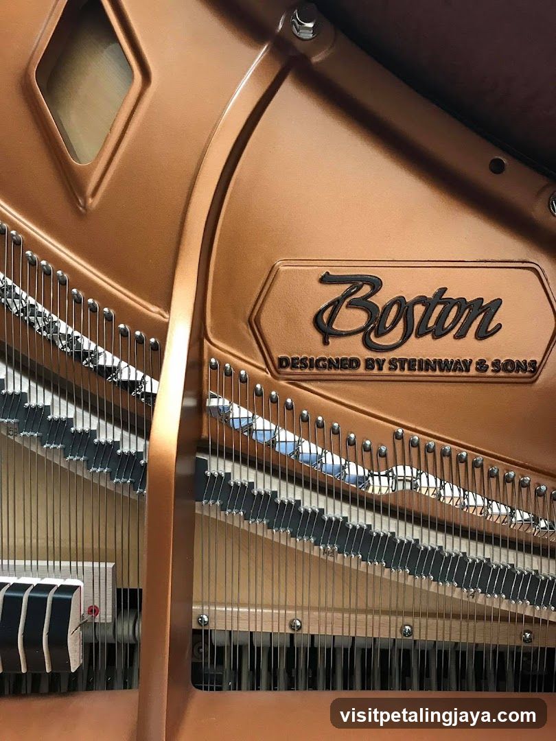 Boston Grand Piano Interior