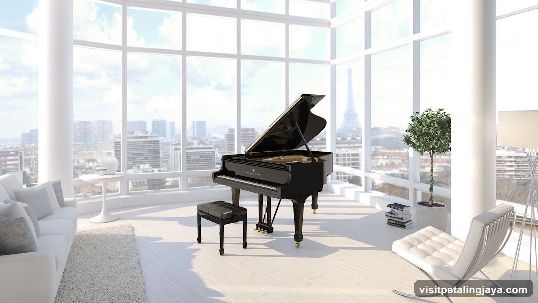 Grand Piano in Modern Loft