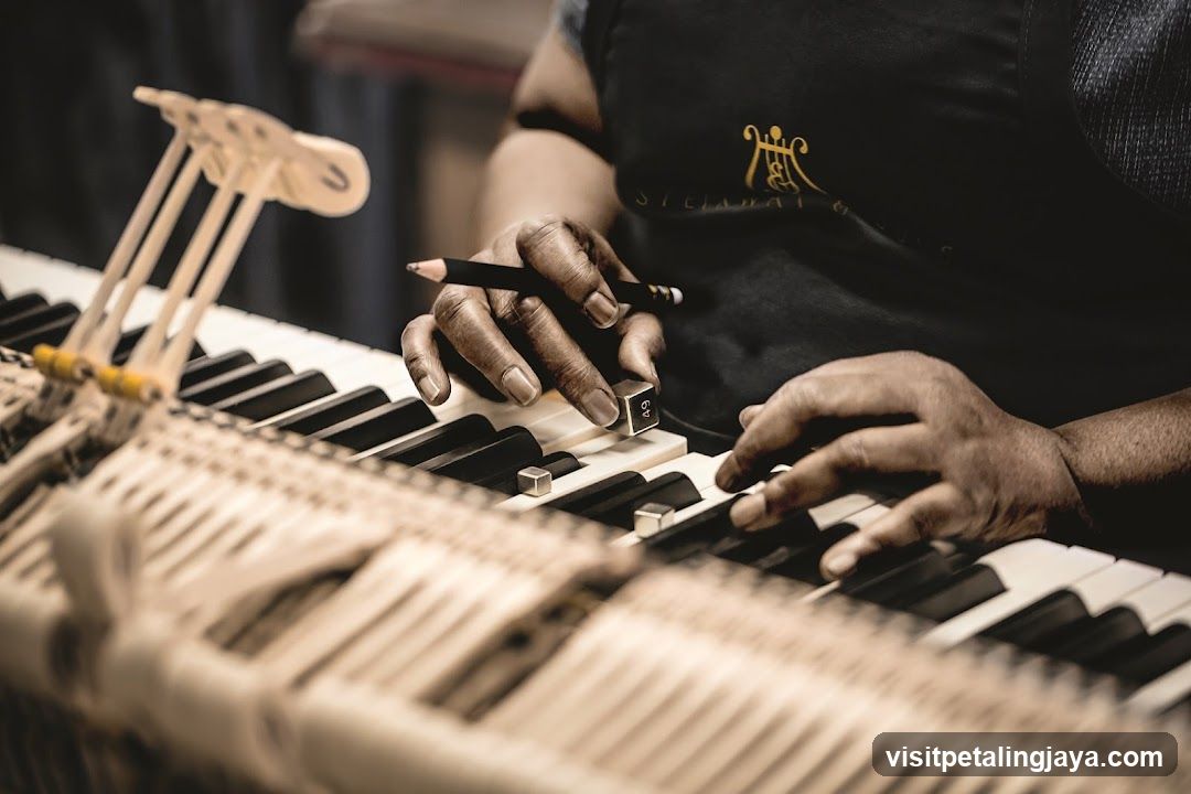 Piano Tuner at Work