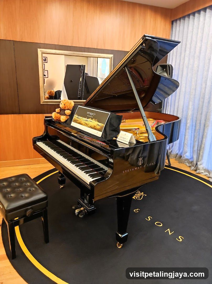 Grand Piano Interior Scene