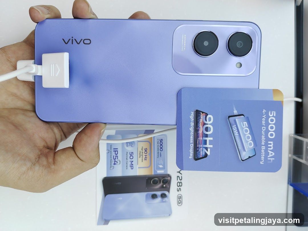 vivo Y28s 5G Phone Display