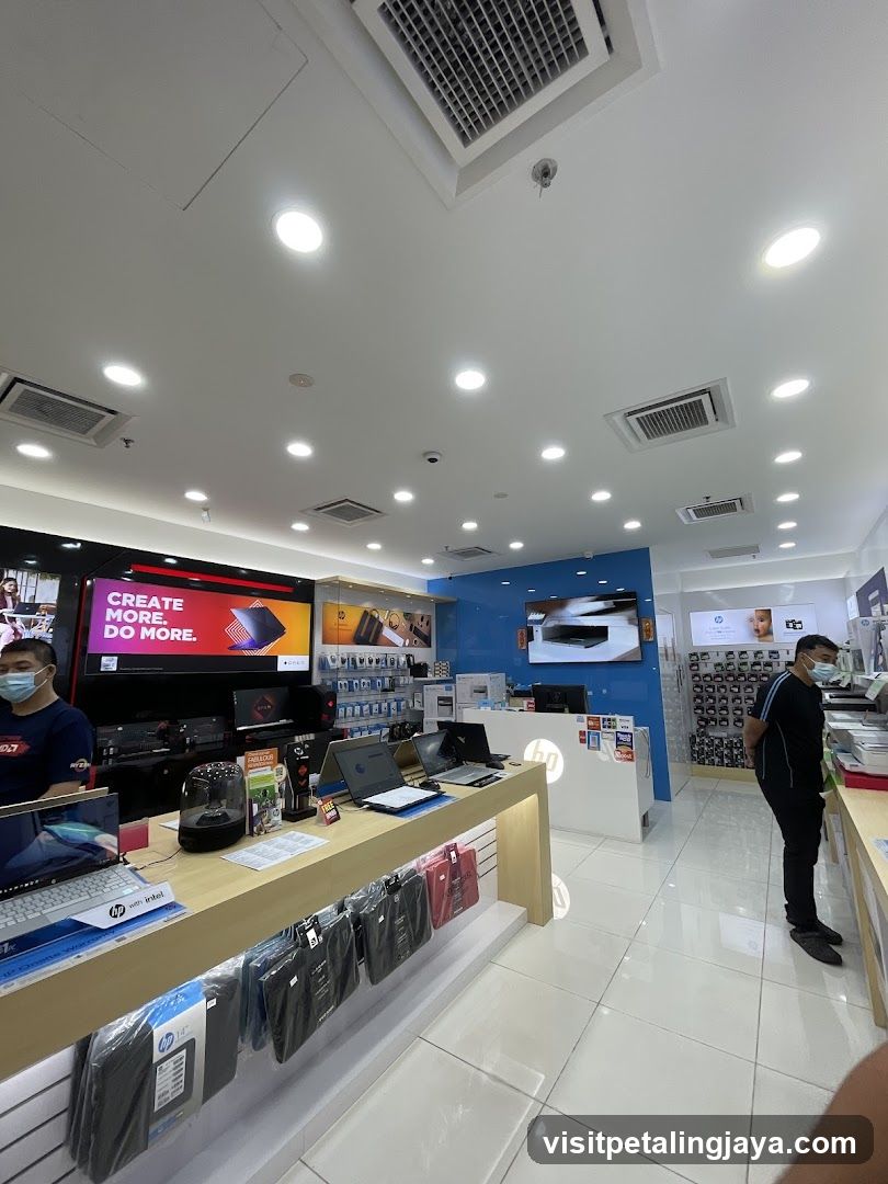 Electronics Store Interior
