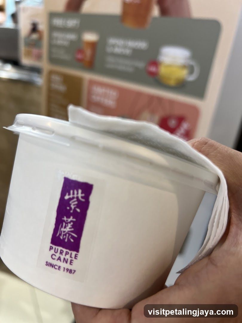 Purple Cane Cup