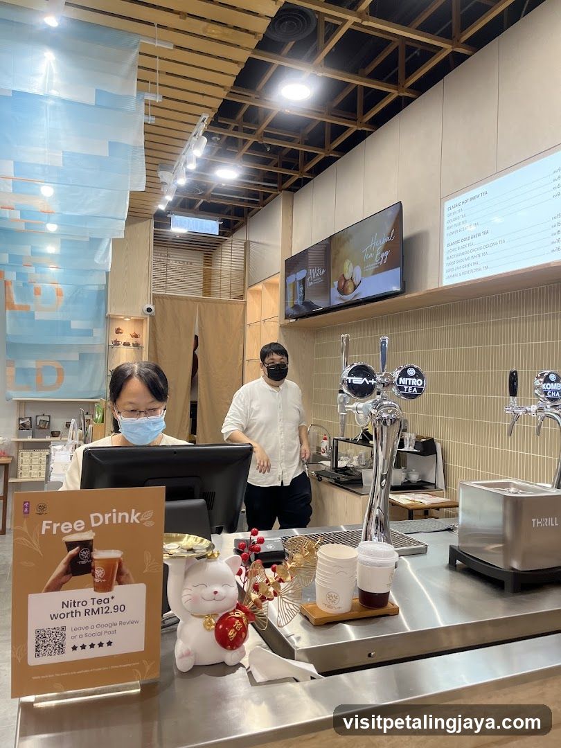 Nitro Coffee Shop Interior