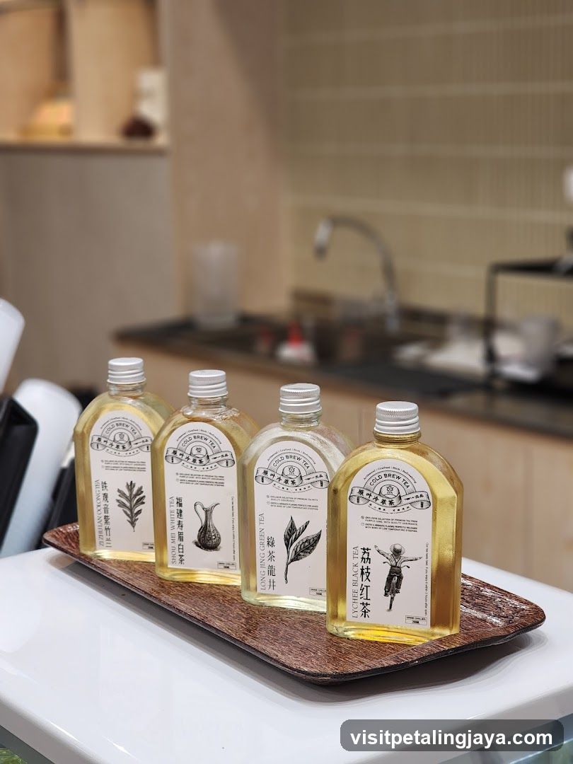 Bottled Tea Display