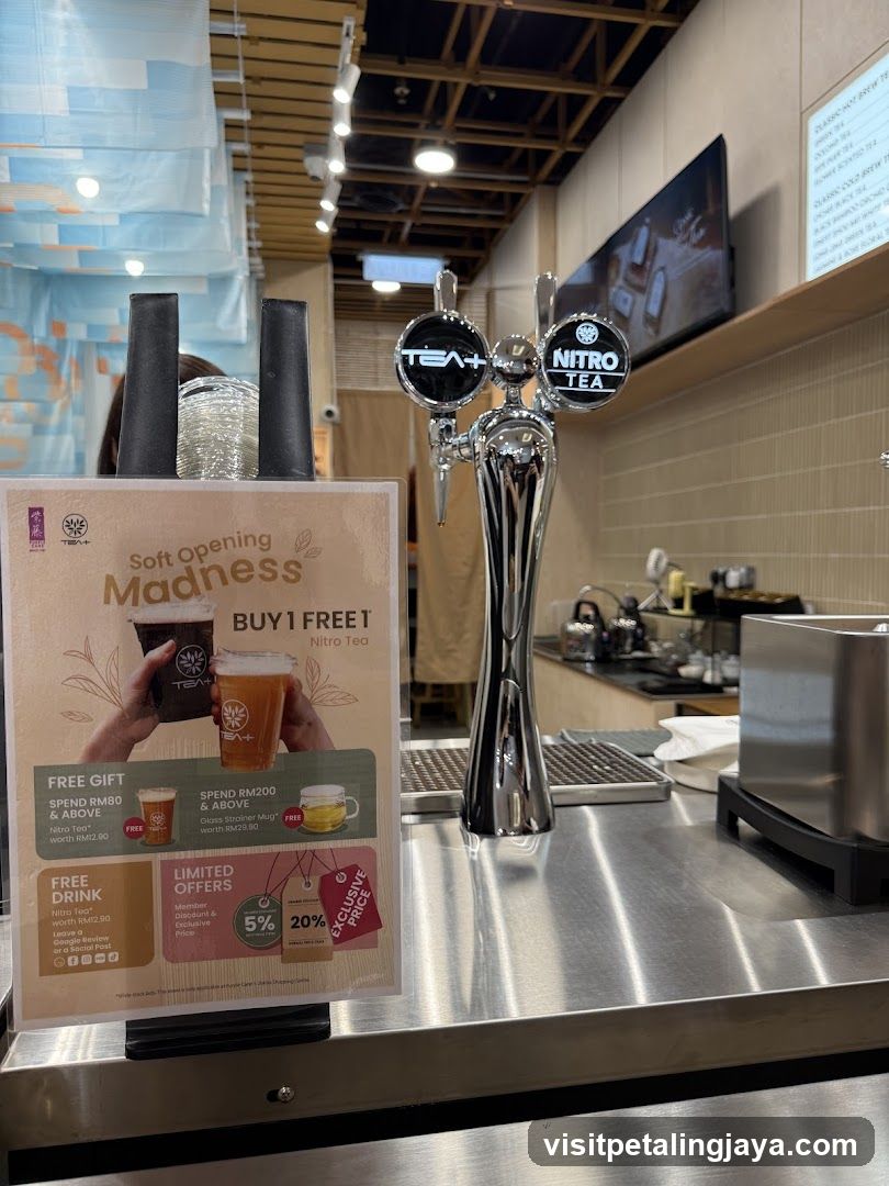 Tea Bar Counter Display