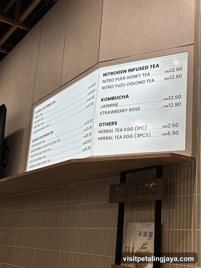 Tea Shop Menu Board