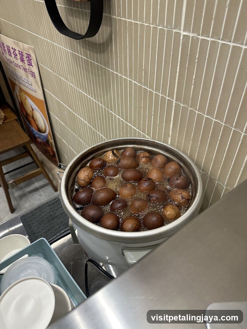 Boiling Eggs in Pot