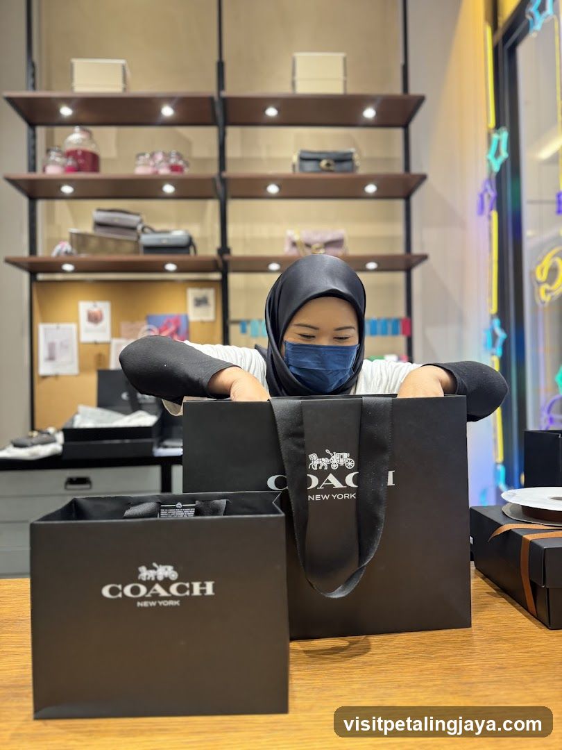 Coach Store Interior