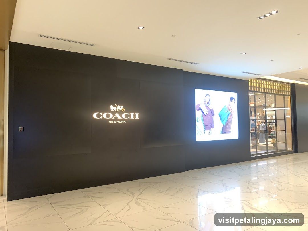 Coach Store Interior Display