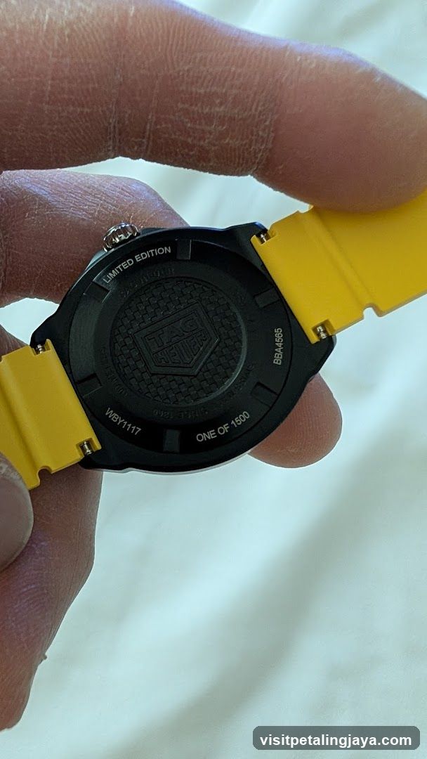 Tag Heuer Watch Back View