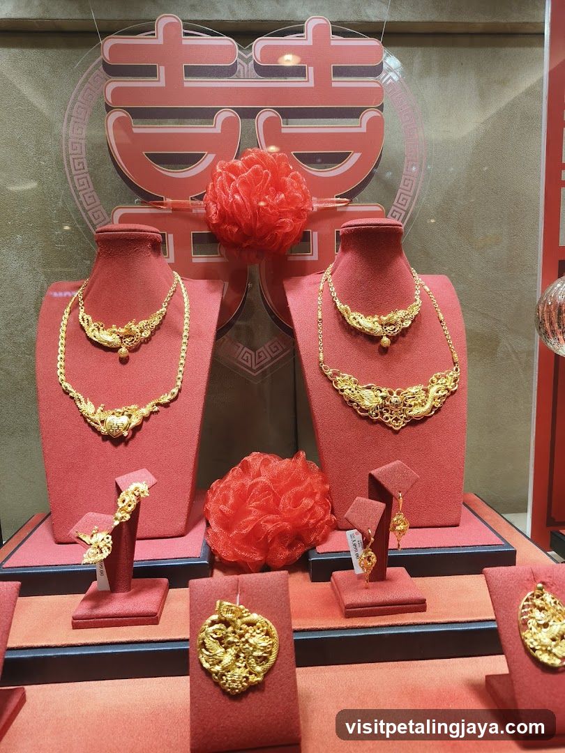 Gold Jewelry Display