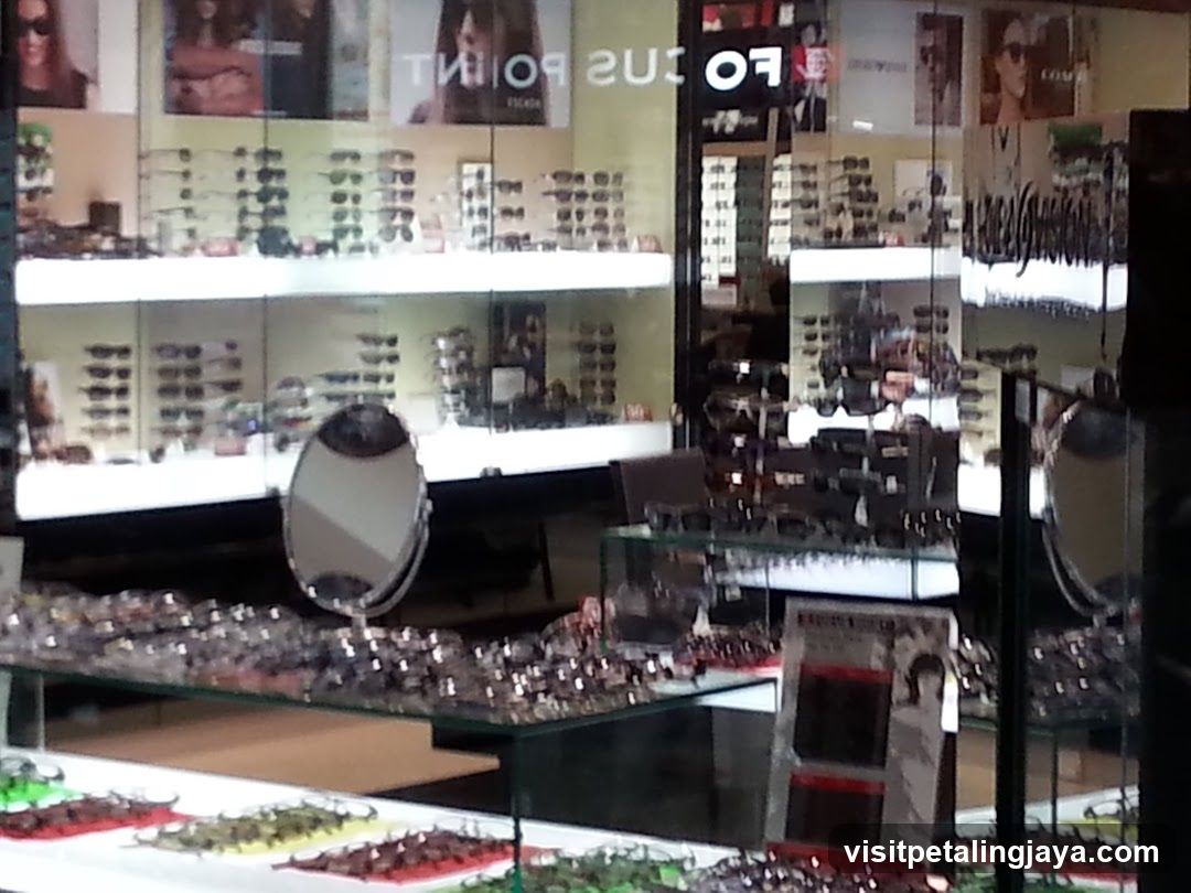 Optical Store Interior Display