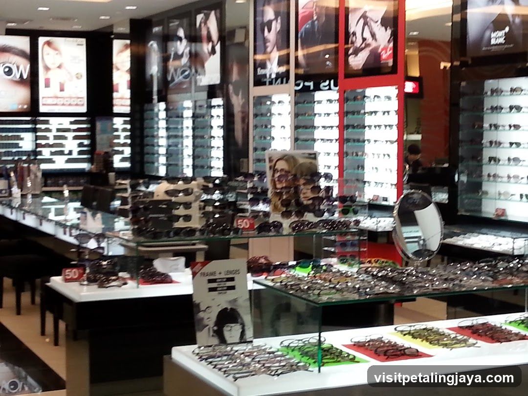 Sunglasses Display Store Interior