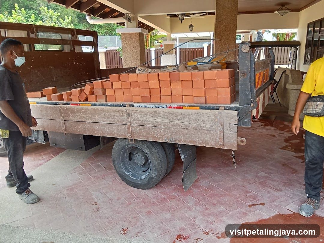 Brick Delivery Truck