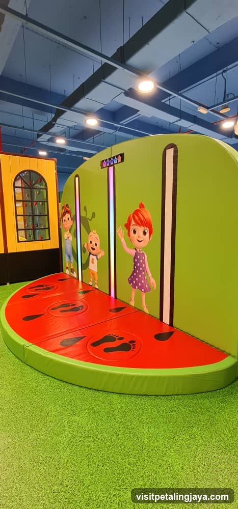 Play Area with Cartoon Characters