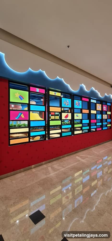 Colorful Wall Display