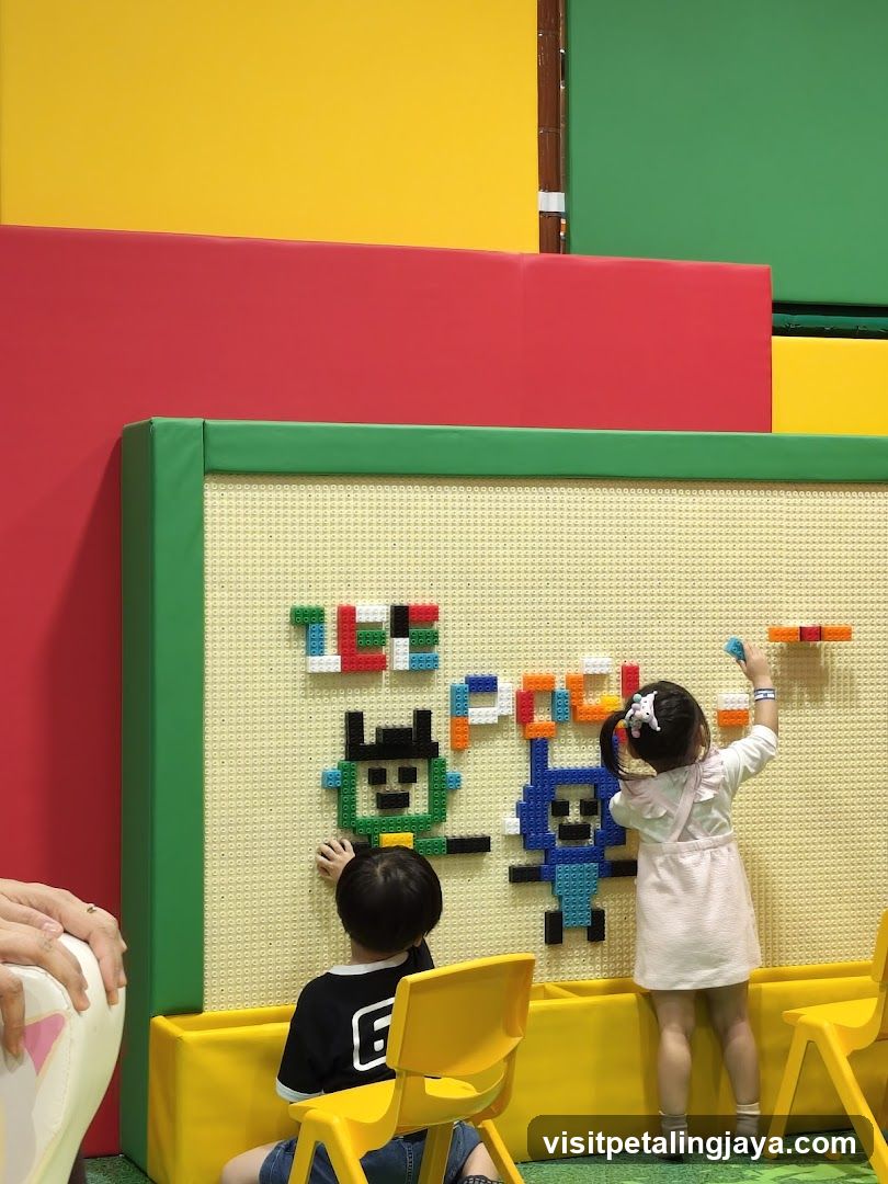 Kids Playing with LEGO Bricks