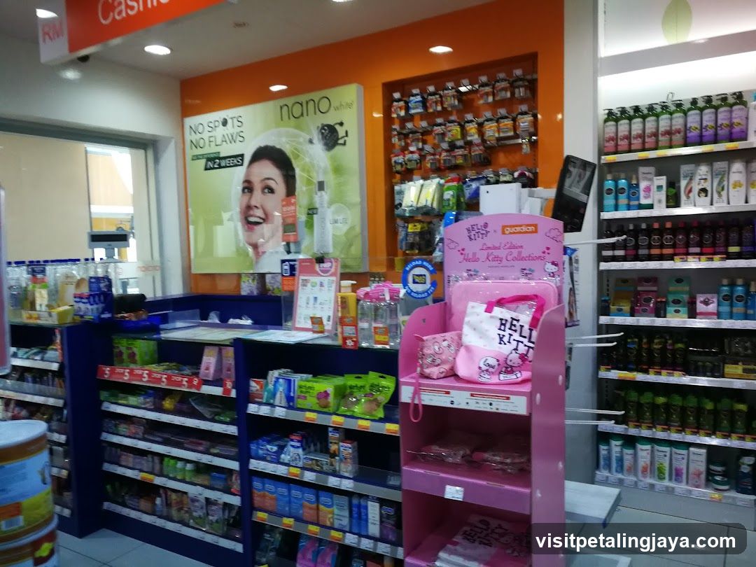 Store Interior with Products and Displays