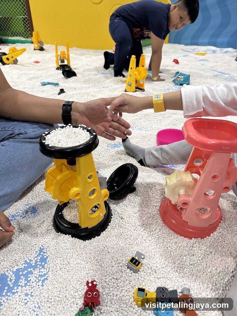 Children Playing in Sensory Bin