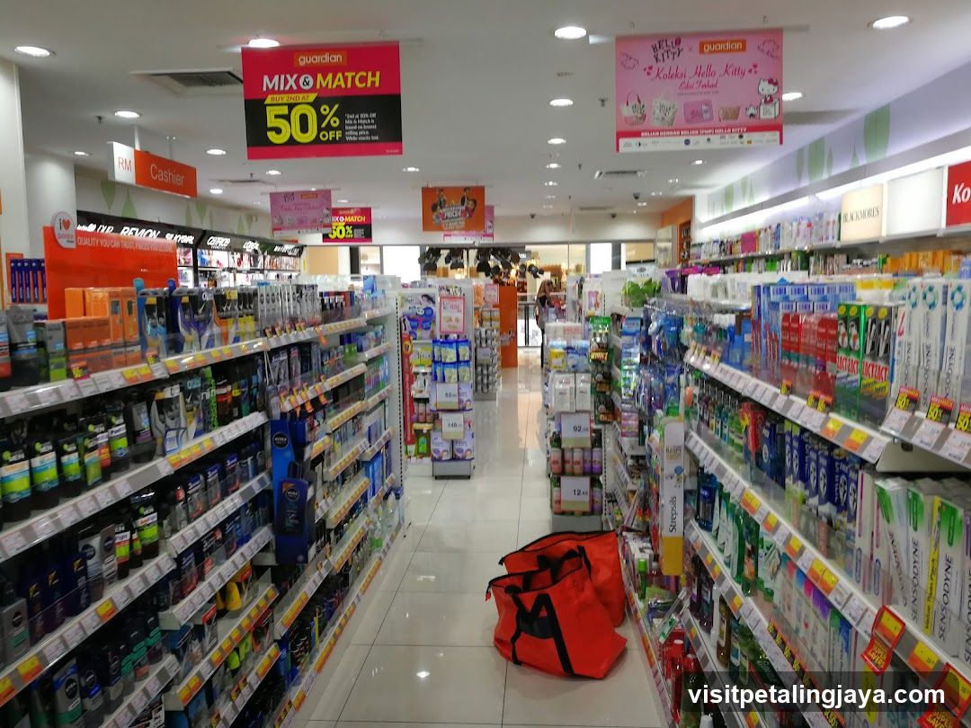 Guardian Pharmacy Interior Aisle View