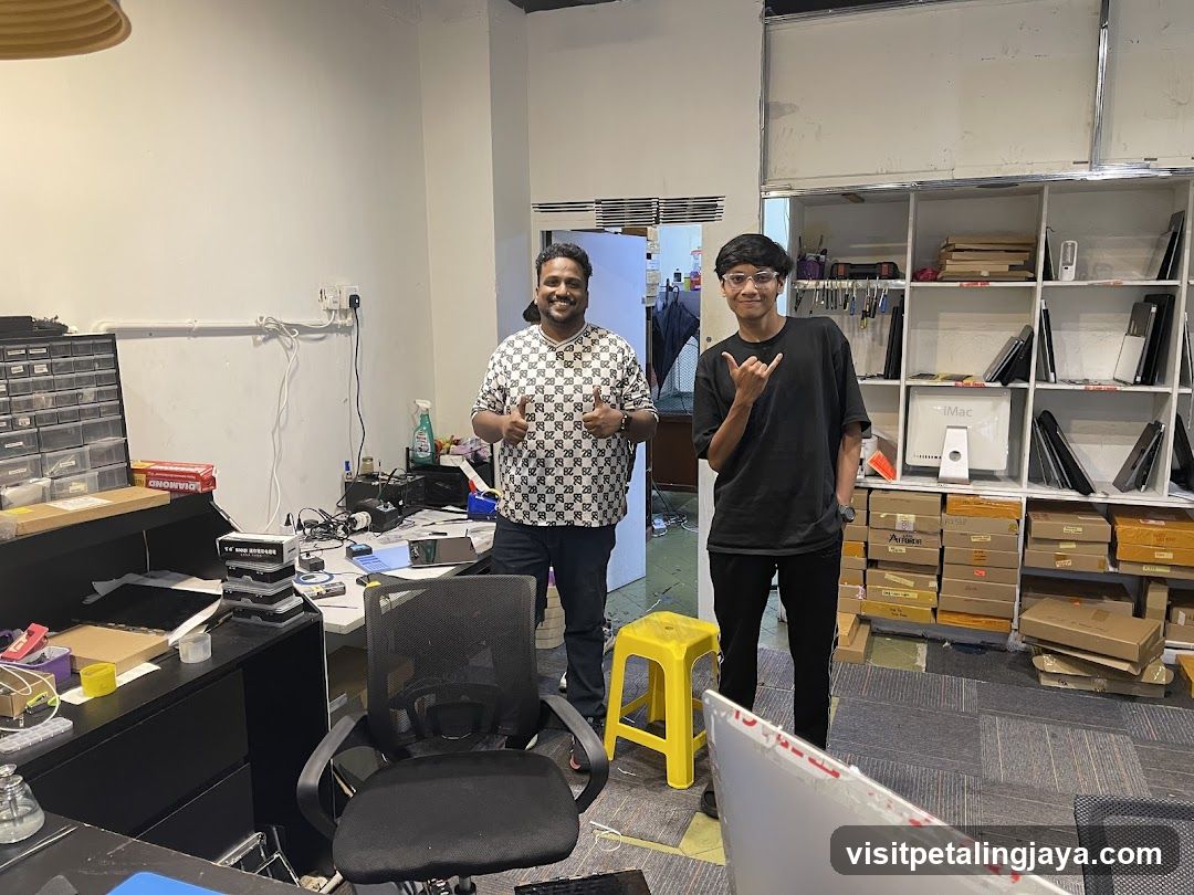 Office Interior with Staff